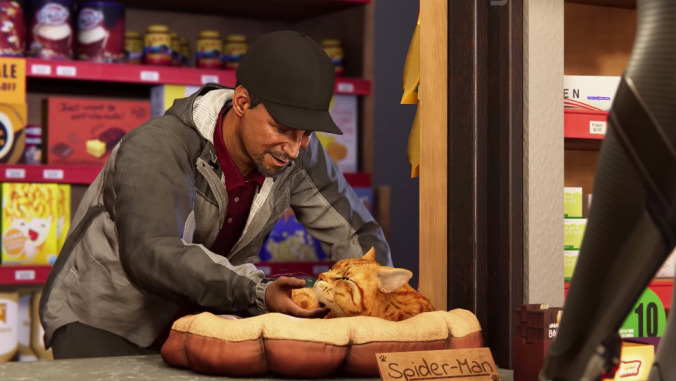 The new Spider-Man game has a superhero bodega cat and it's all we can think about now