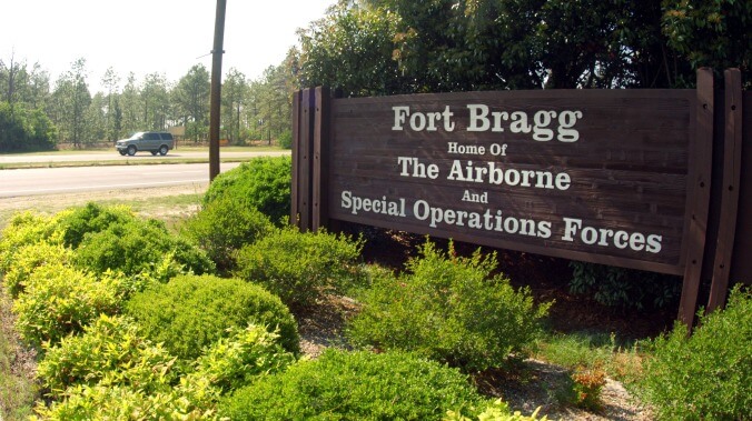 Oops, Fort Bragg got horny on main