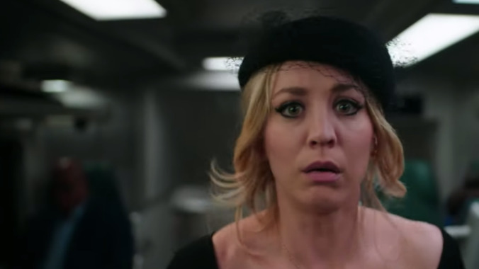 Kaley Cuoco wakes up next to a corpse in HBO Max's The Flight Attendant trailer