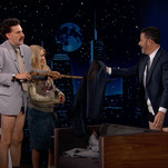 Borat (and daughter) demand Jimmy Kimmel's pants, other intimate things