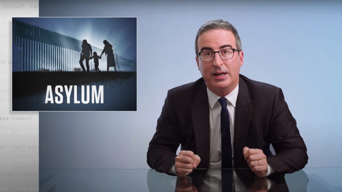 John Oliver shows the one thing Trump is actually good at—hurting vulnerable non-white people