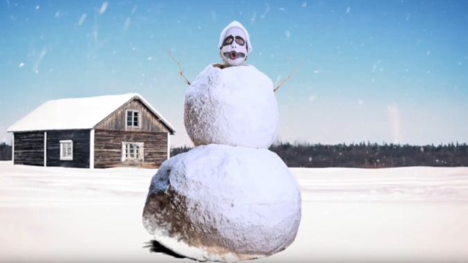 Jon Daly has turned 2017's The Snowman into a "Monster Mash" for a new generation