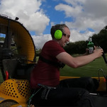 Man turns hovercraft into bar, it goes terribly