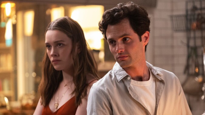 Oh thank goodness, Penn Badgley is back to murdering people on TV again