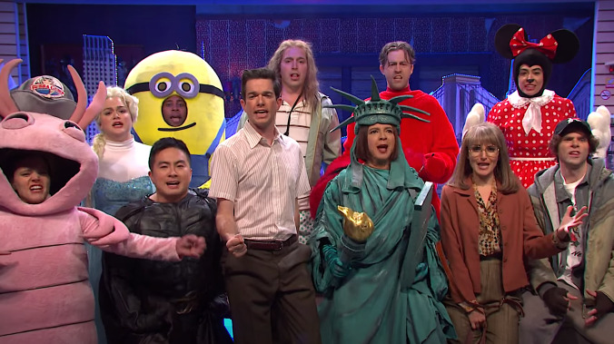 John Mulaney brings more Broadway to SNL with the crabby glories of "Souvenir Shop"