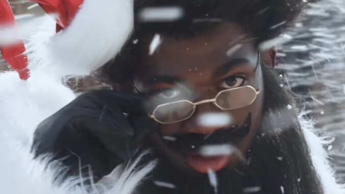 Lil Nas X is the new Santa in his teaser for upcoming Christmas jam, "Holiday"