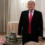 Trump reportedly stinking up White House with fast food