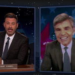 A sleep-deprived George Stephanopoulos tells Jimmy Kimmel why nobody can go to bed yet