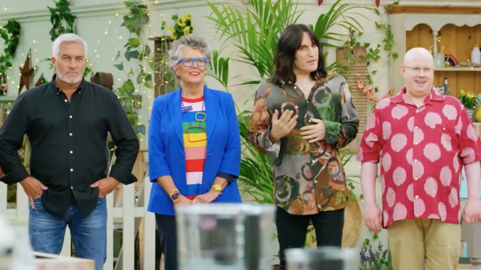 This week’s Great British Baking Show is totally tubular