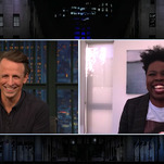 Leslie Jones and Seth Meyers reunite to talk election shenanigans and pick their next binge-watch