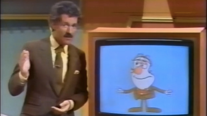 Watch this unaired pilot of a bizarre game show Alex Trebek hosted with a digitized puppet named Malcolm