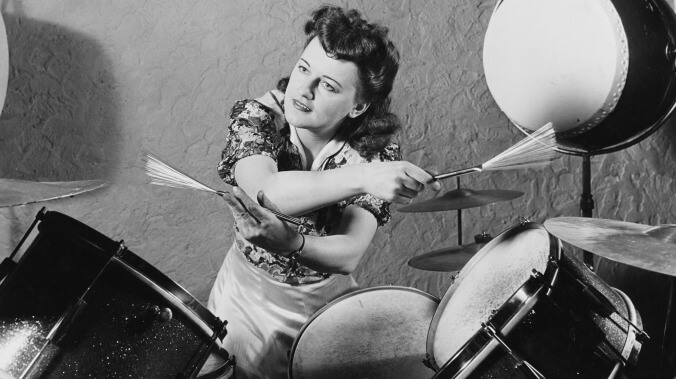 R.I.P. Viola Smith, known as the "fastest girl drummer in the world"