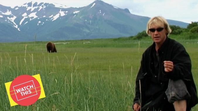 Werner Herzog’s Grizzly Man is a nature doc about the strangeness of humans