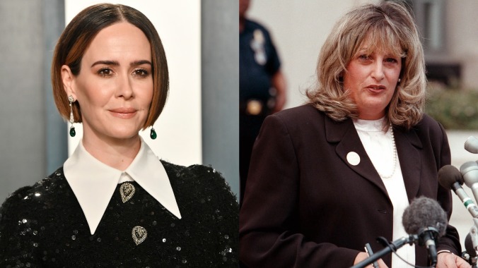 Sarah Paulson is a convincing Linda Tripp in first look at American Crime Story: Impeachment