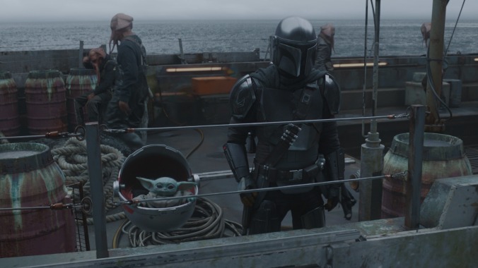 Mando sails the high seas on a mythology-heavy episode of The Mandalorian