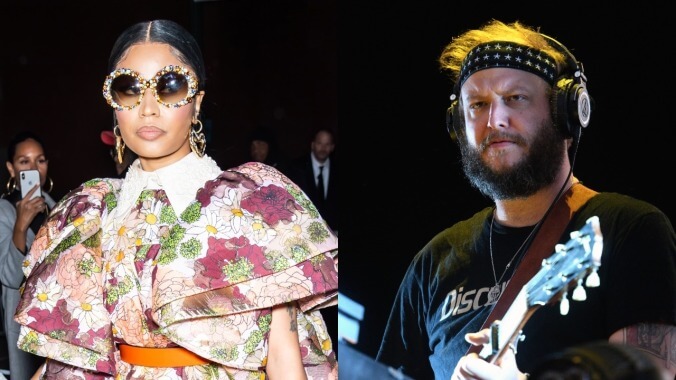 Nicki Minaj still salty about "white man Bon Iver" beating her at the 2012 Grammys