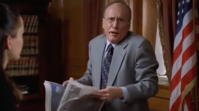 Revisit the Rudy Giuliani performance that earned James Woods an Emmy nomination