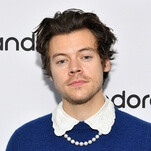 Harry Styles, banana in mouth, trolls right-wing critics of his "manliness" on Instagram