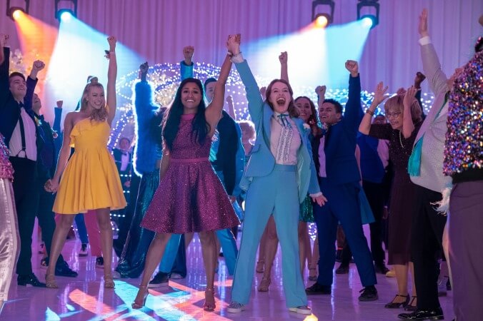 An all-star cast goes to The Prom in Ryan Murphy’s insufferable Broadway adaptation