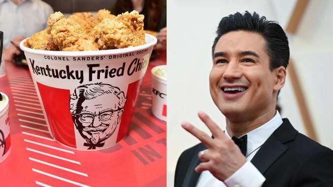 Lifetime and KFC made a horny little movie about Colonel Sanders starring Mario Lopez