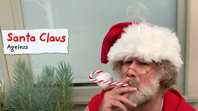 Will Ferrell's Santa helps Stephen Colbert field some kids' quarantine questions