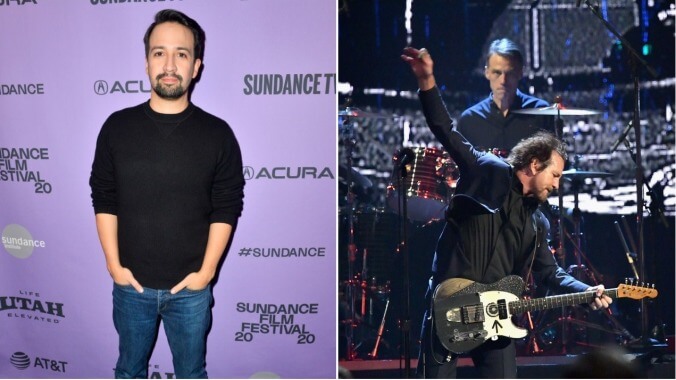 Pearl Jam and Lin-Manuel Miranda team up for Georgia runoff election charity event