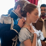 Netflix's corset-clad, pearl-clutching Bridgerton gets a steamy new trailer