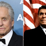 Alright, hands up, who wants to see Michael Douglas play Ronald Reagan?