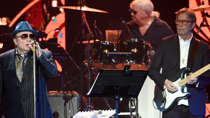 Sigh: Eric Clapton and Van Morrison release anti-lockdown song “Stand And Deliver"