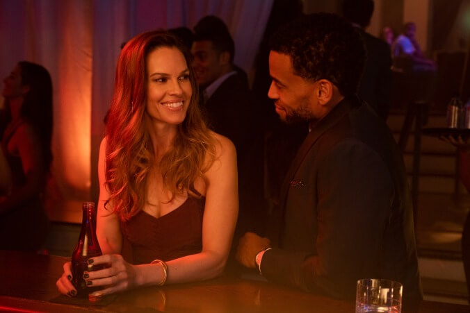 Michael Ealy has a fatal attraction to Hilary Swank in the entertainingly dumb noir Fatale