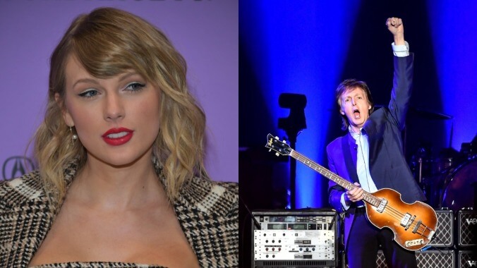 Hey, that's nice: Taylor Swift moved her album's release date to not conflict with Paul McCartney's