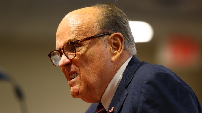 Rudy Giuliani accidentally leaves voicemail for wrong senator while trying to slow vote certification