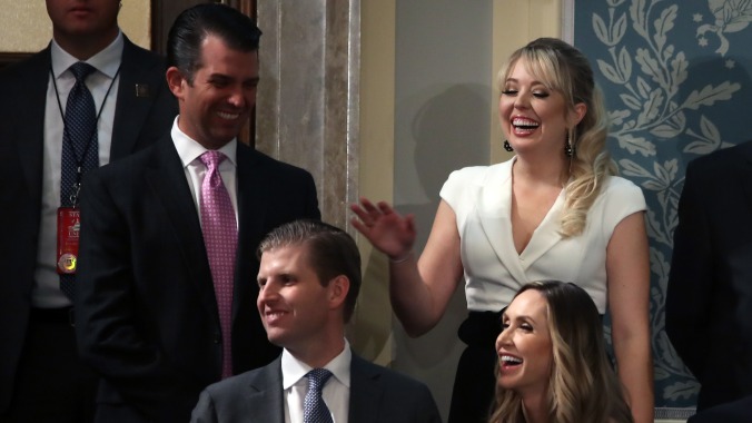 Tiffany Trump thought now was a good time to wish brother Eric Trump a happy birthday
