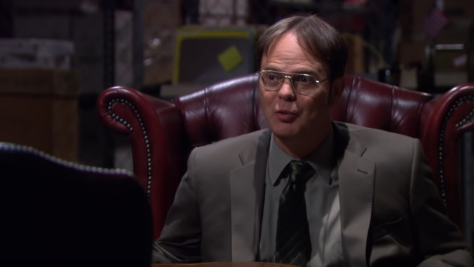 Dwight enters The Matrix in newly released Office cold open