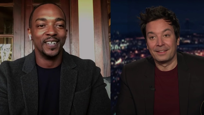 Anthony Mackie spills on Betty White making his Golden Girls dreams come true