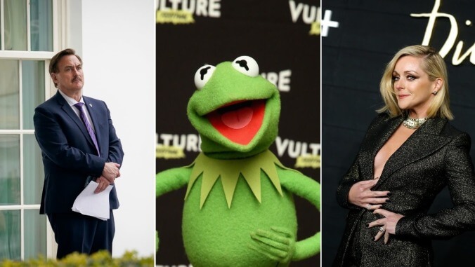 Dumb MyPillow/Jane Krakowski rumor drags in lawsuits, Kermit The Frog