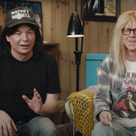 Wayne's World is back and exactly the same, except everyone is older and it's a Super Bowl ad