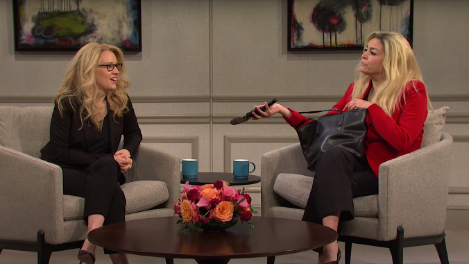 Without an SNL president, it's up to Kate McKinnon to take down GOP nutcase Marjorie Taylor Greene