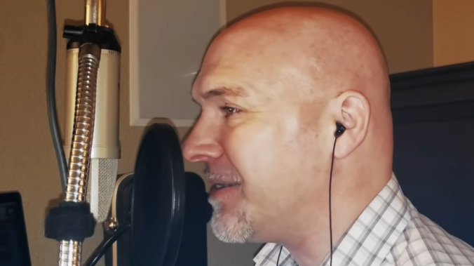 Man with world's lowest voice sings "Lonesome Road" and, good god, it's just so low