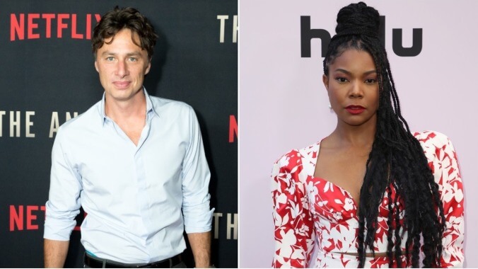 Zach Braff and Gabrielle Union to star in Disney+'s remake of Cheaper By The Dozen