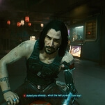 Cyberpunk developers ask players to please stop having sex with Keanu Reeves