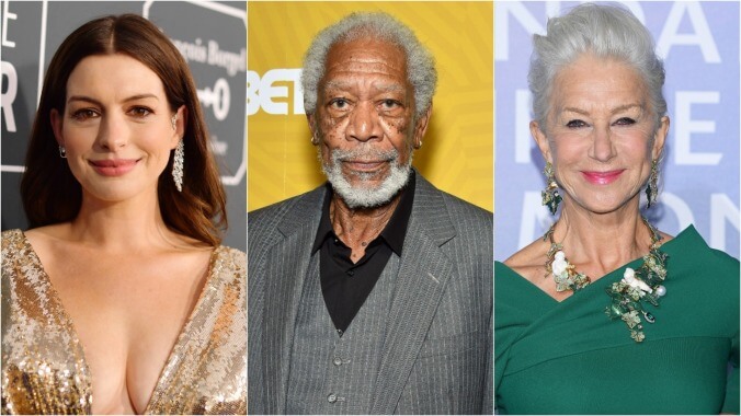 Anne Hathaway, Morgan Freeman, Helen Mirren, many others to star in Amazon's Solos