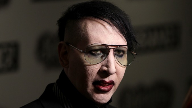 Marilyn Manson dropped by his label, loses Creepshow episode amid abuse claims