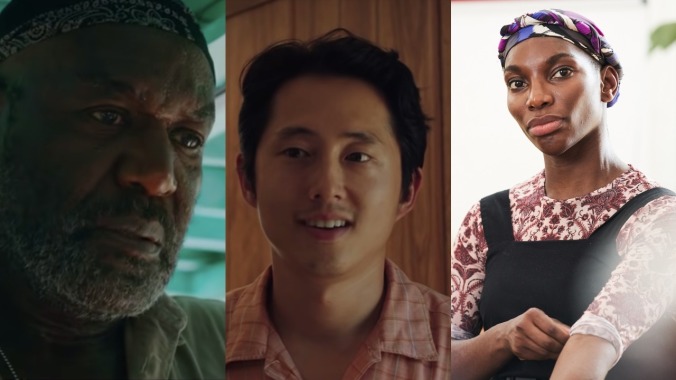 Delroy Lindo, Steven Yeun, and Michaela Coel, snubbed by the Globes, score SAG nominations