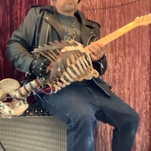 Well now: A man has turned his metalhead uncle's bones into a "Skelecaster" guitar