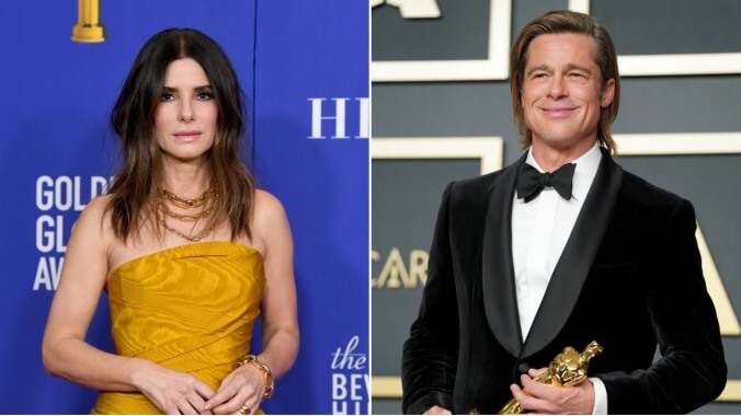 Sandra Bullock and Brad Pitt, who have never done a movie together, are doing a movie together