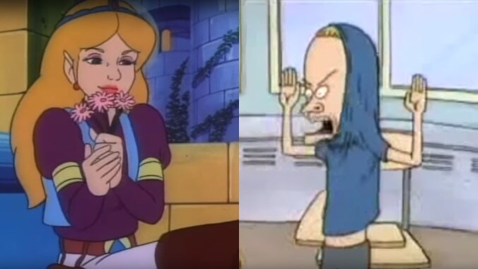 Visionary edits Beavis And Butt-head dialogue into a Legend Of Zelda cartoon