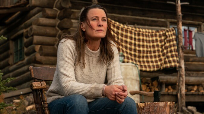 Robin Wright battles grief, bears, and a bad script in her off-the-grid survival drama Land