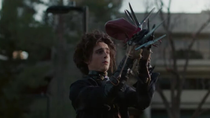 Tim Burton is a-okay with that Edward Scissorhands car commercial