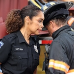 Gina Torres helps the 9-1-1: Lone Star team with a risky rescue in this exclusive clip